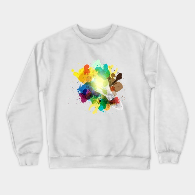 Light bulb Crewneck Sweatshirt by endi318